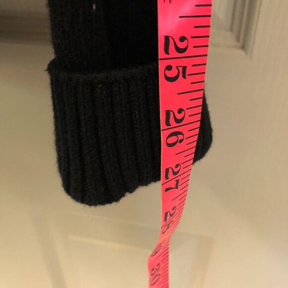 Alex Cannon Men's Black Full Zip Front Sweater Jacket Cardigan Mock Neck Large - Picture 5 of 6